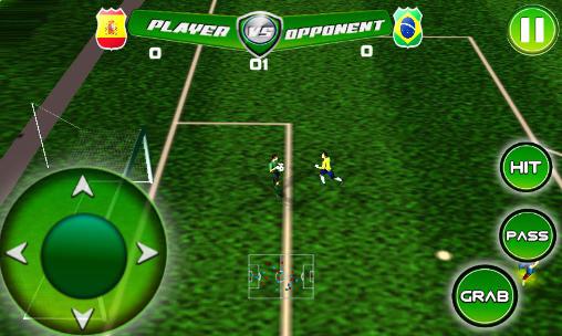 Real football tournament game screenshot 1