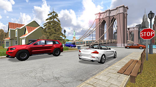 Car driving simulator: NY captura de pantalla 1