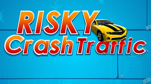 Risky crash traffic ícone