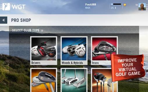 WGT golf mobile captura de pantalla 1