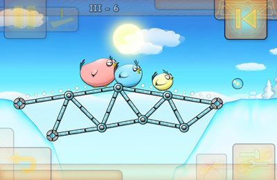 日本語のFat Birds Build a Bridge! 