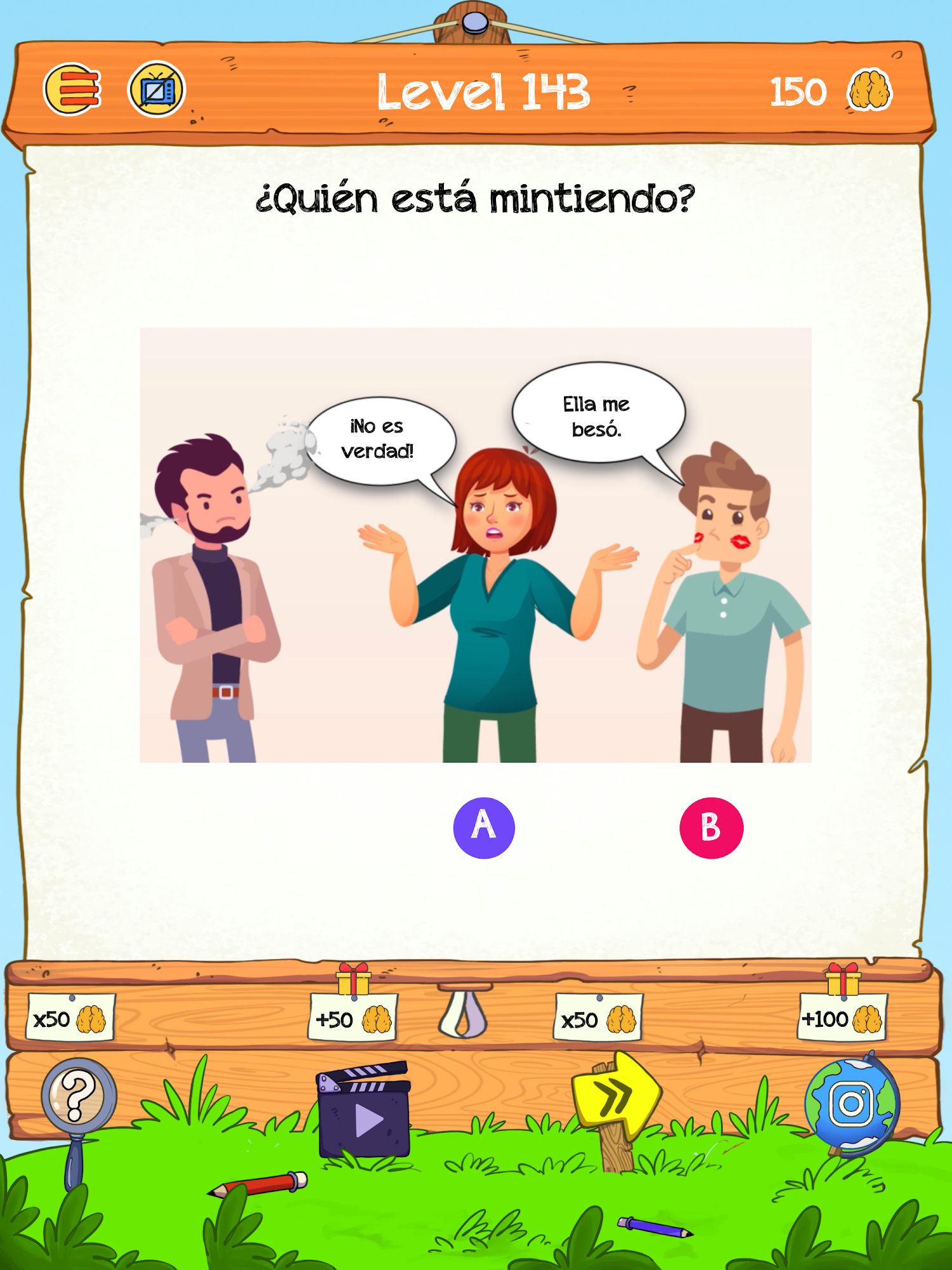 Braindom 2: Who is Lying? Fun Brain Teaser Riddles para Android