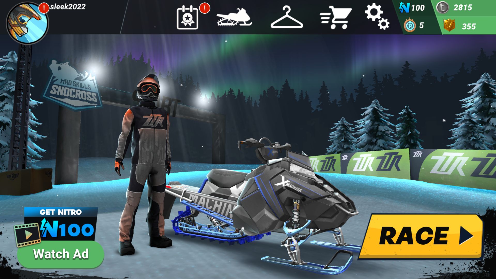 Mad Skills Snocross for Android