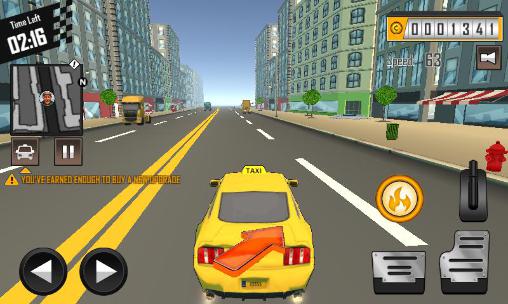 Crazy driver: Taxi duty 3D part 2 captura de pantalla 1