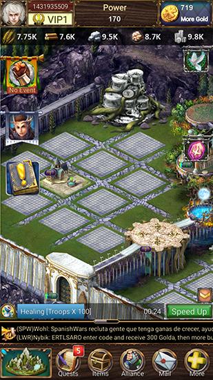 Legend of empire: Expedition für Android