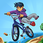 BMX race icono