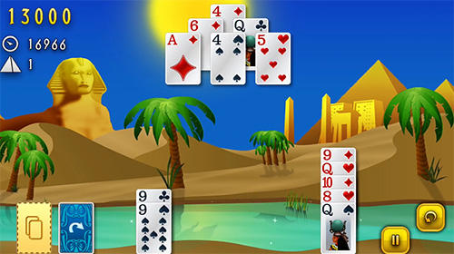 play pyramid solitaire ancient egypt