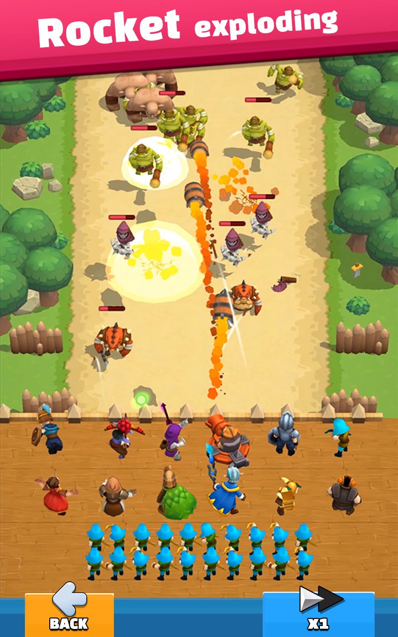 Wild Castle: 3D Offline Game screenshot 1