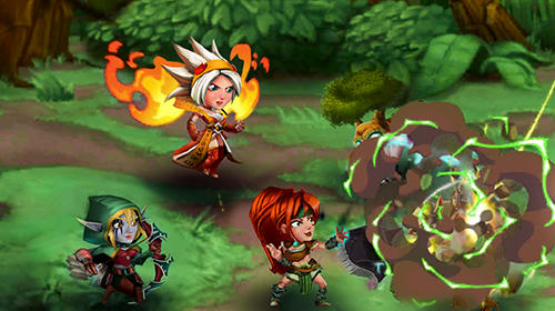 Brave soul heroes: Idle fantasy RPG capture d'écran 1