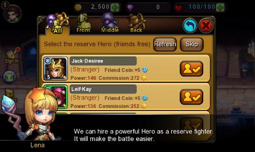 Summoners alliance pour Android