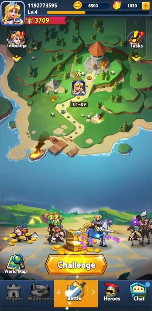Mega Champions captura de pantalla 1