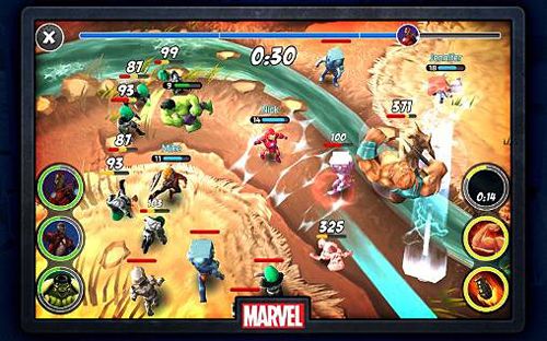 日本語のMarvel: Mighty heroes 