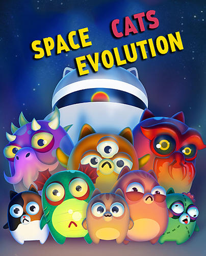 Space cat evolution: Kitty collecting in galaxy screenshot 1