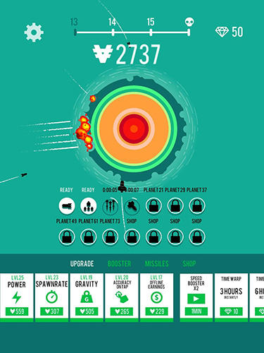 Planet bomber! für Android