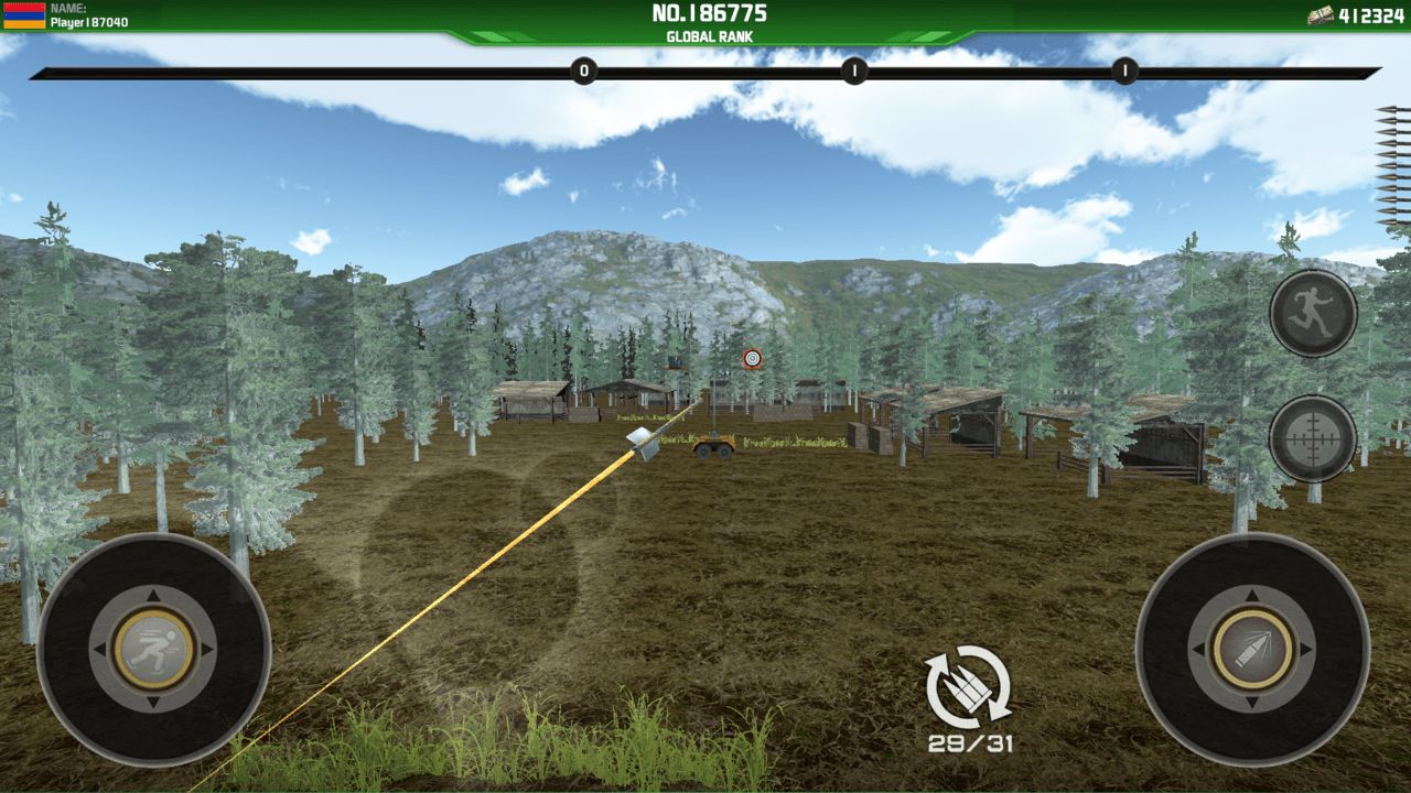 Archery Shooting Battle 3D Match Arrow ground shot for Android