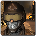 Masked shooters icon
