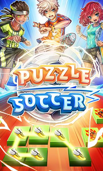 Puzzle soccer icon