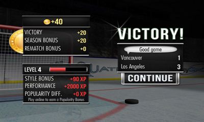 Hockey Showdown capture d'écran 1