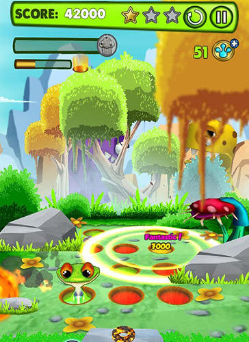 Kori the frog: Ring toss captura de pantalla 1