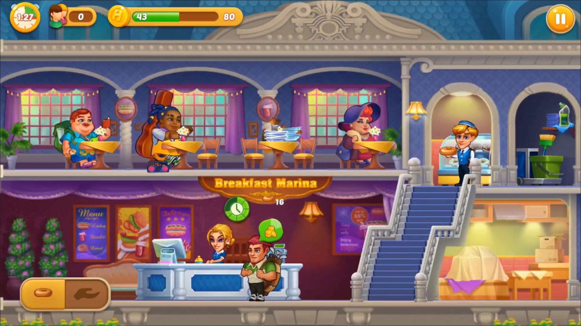 Dream Restaurant - Hotel games for Android