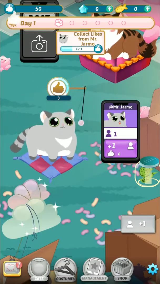 Idle Cat Stars for Android