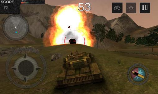 Tank battle 1990: Farm mission capture d'écran 1
