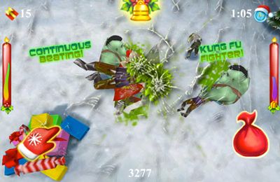Santa vs Zombies 3D for iPhone