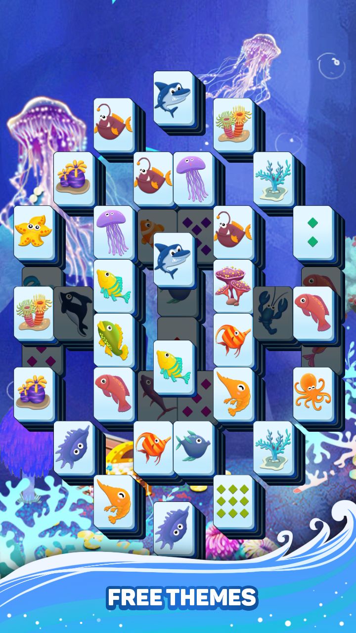 Mahjong Ocean captura de pantalla 1