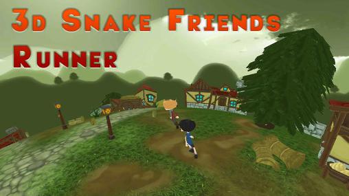 3d snake: Friends runner ícone