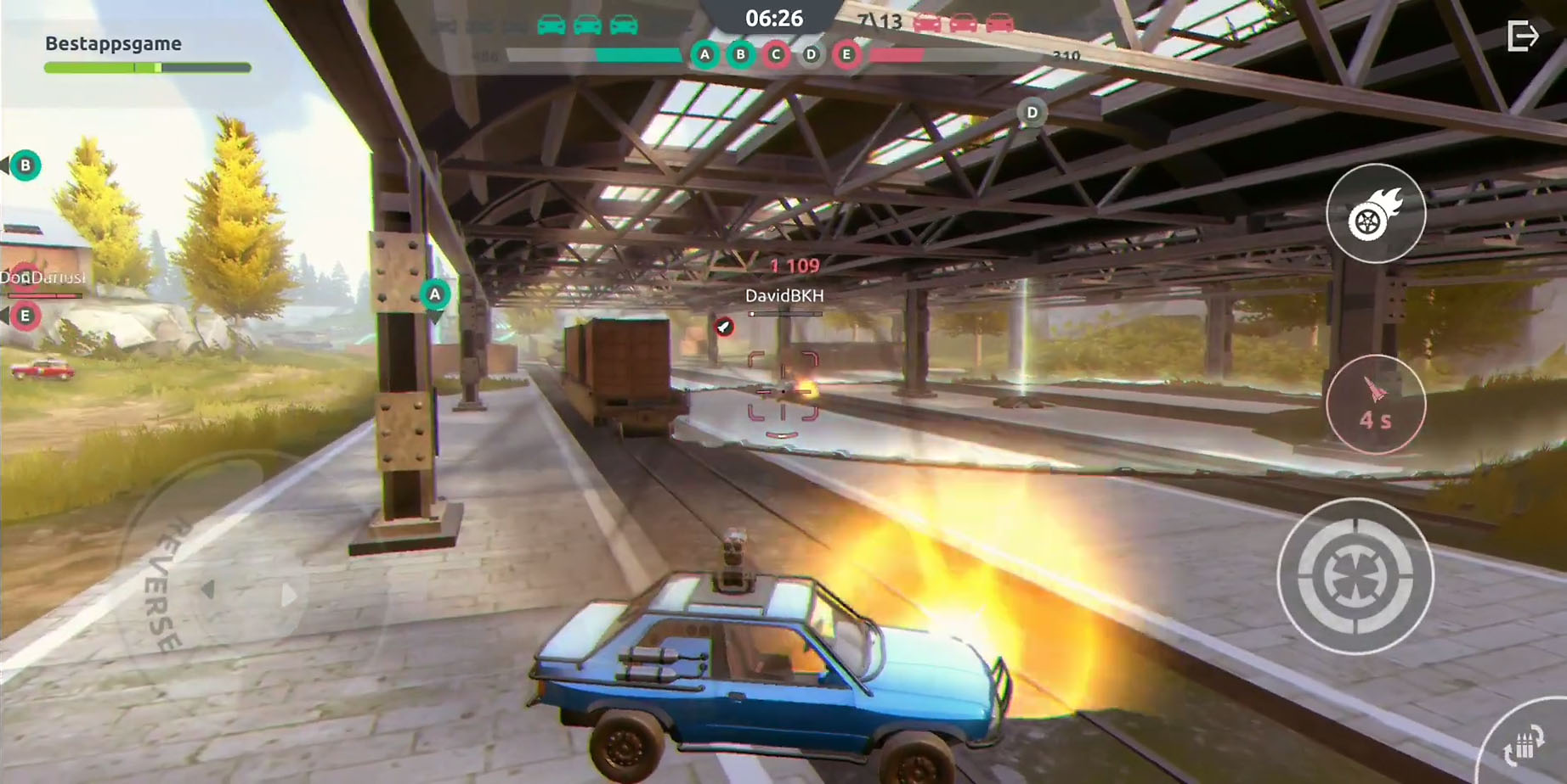 Steel Rage: Robot Cars PvP Shooter Warfare for Android