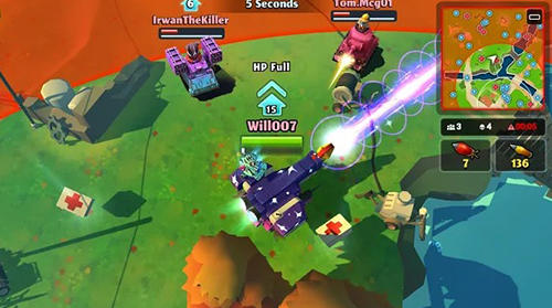 PvPets: Tank battle royale screenshot 1