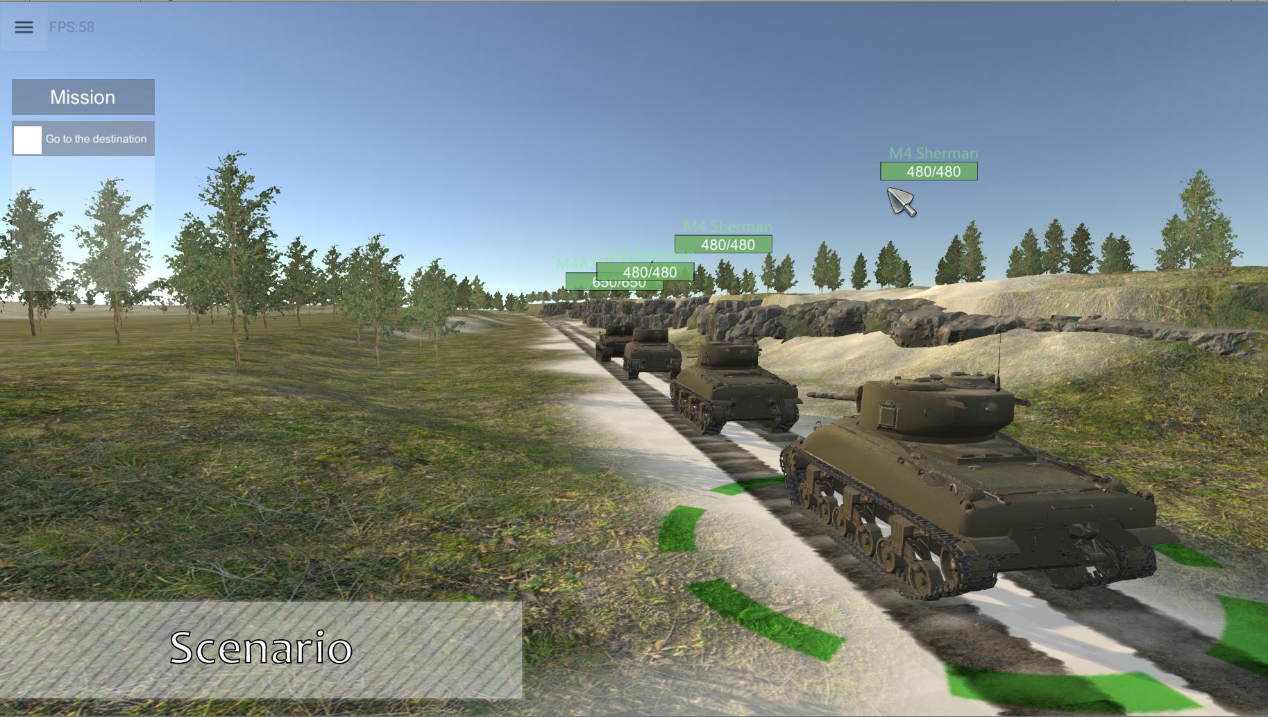 Panzer War screenshot 1