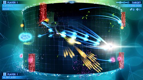 iPhone向けのGeometry wars 3: Dimensions無料 