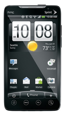 Laden Sie Standardklingeltöne für HTC EVO 4G herunter