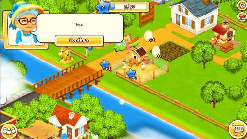 New farm town: Day on hay farm for Android