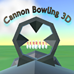 Cannon bowling 3D: Aim and shoot Symbol