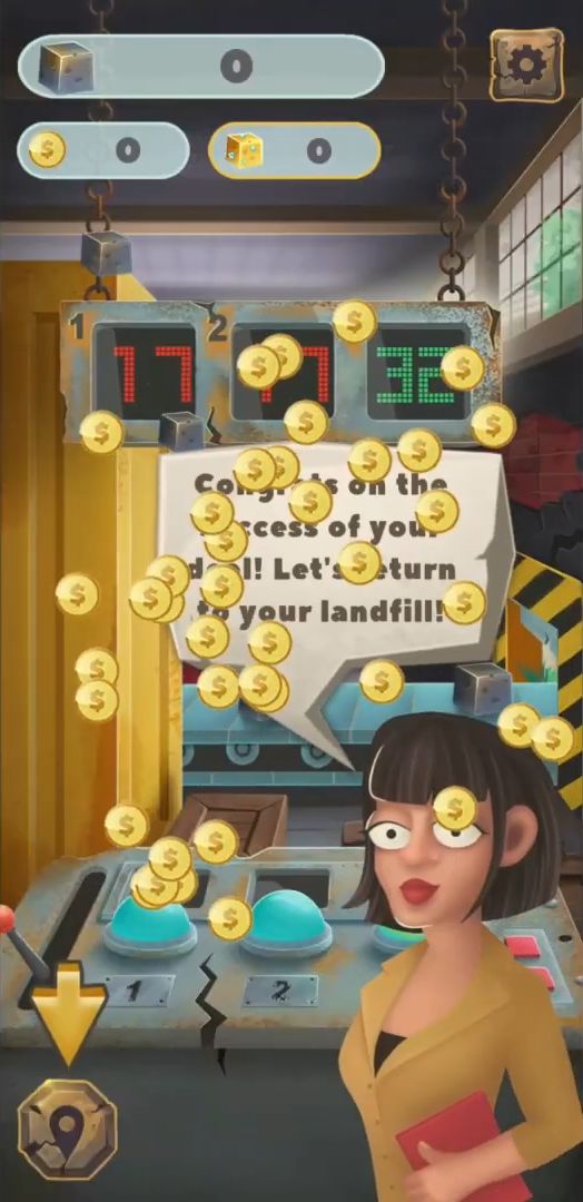 Trash Tycoon: idle clicker スクリーンショット1