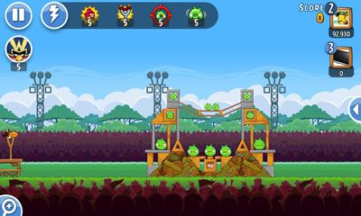 Angry Birds Friends captura de pantalla 1