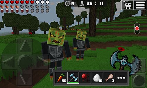  World of cubes: Survival craft на русском языке