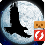 Moon bird VR ícone