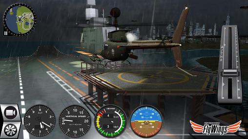 Helicopter simulator 2016. Flight simulator online: Fly wings скриншот 1