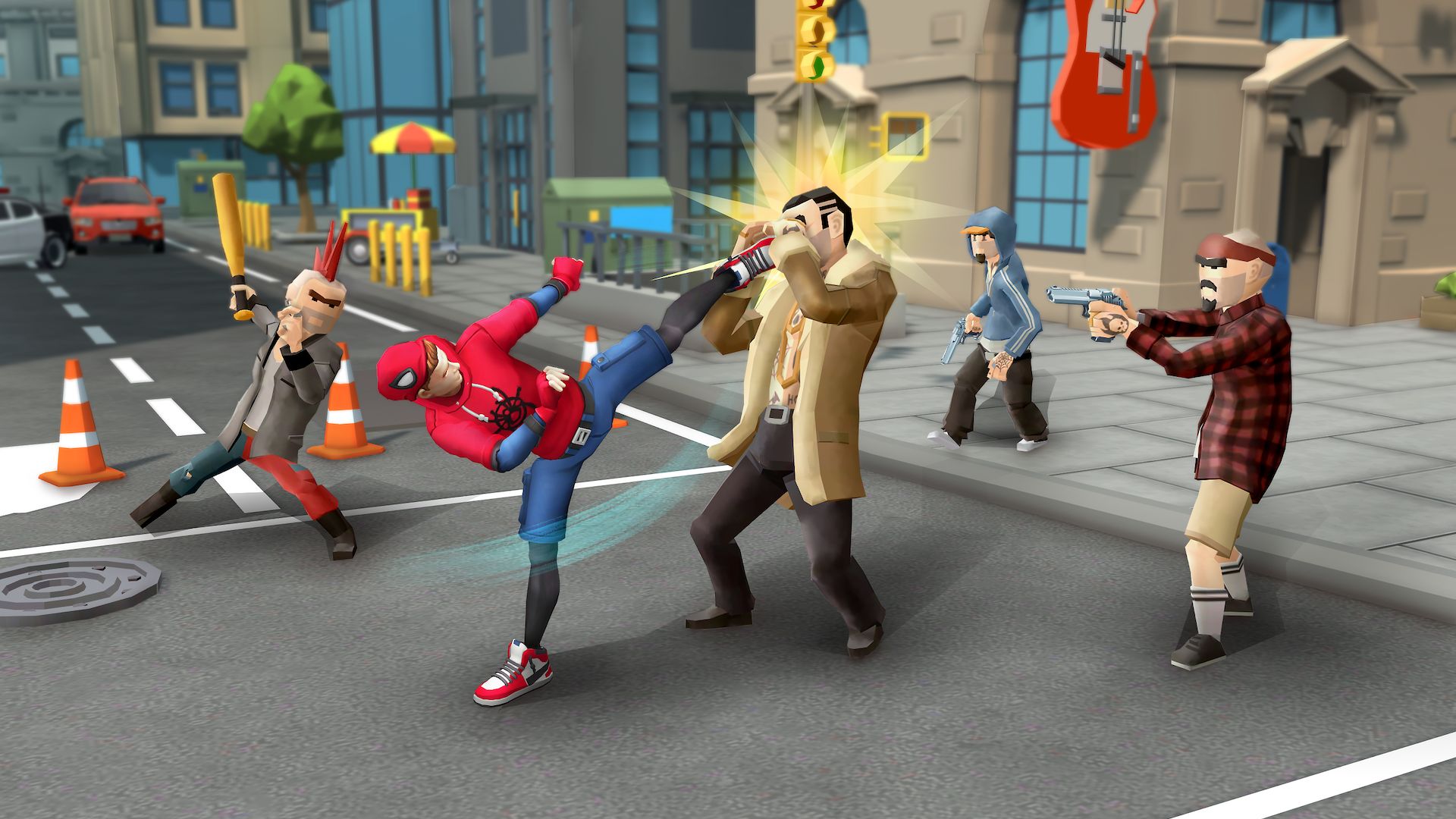 Spider Fighter: Superhero Revenge für Android