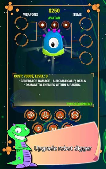 Digger: Battle for Mars and gems для Android