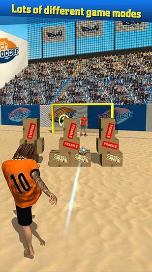 Beach soccer shootout screenshot 1