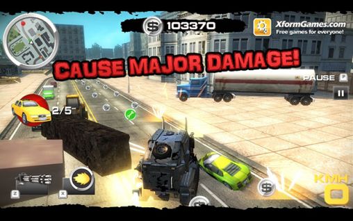 Burnin' rubber: Crash n' burn pour Android