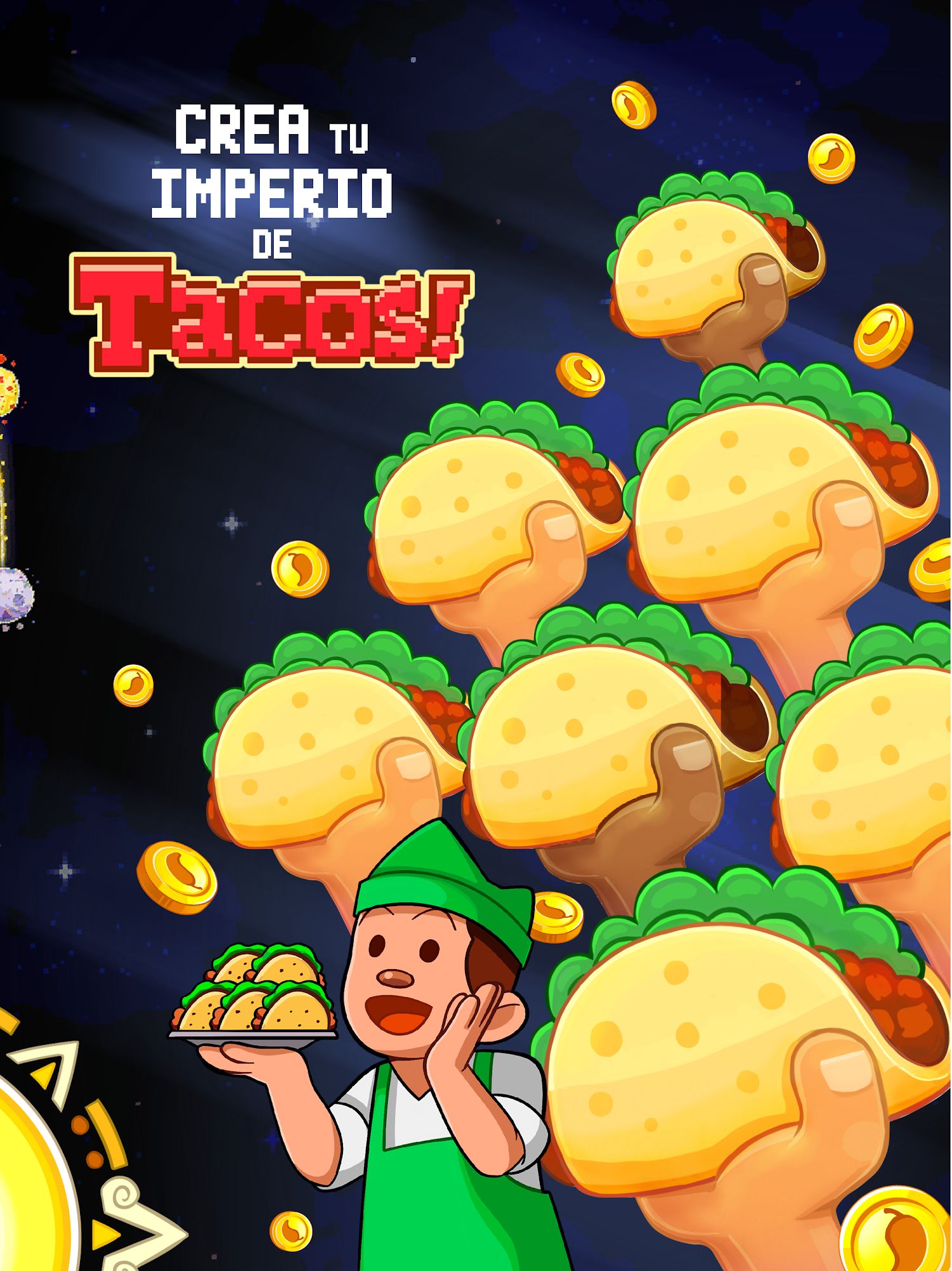 Mucho Taco - idle tycoon captura de pantalla 1