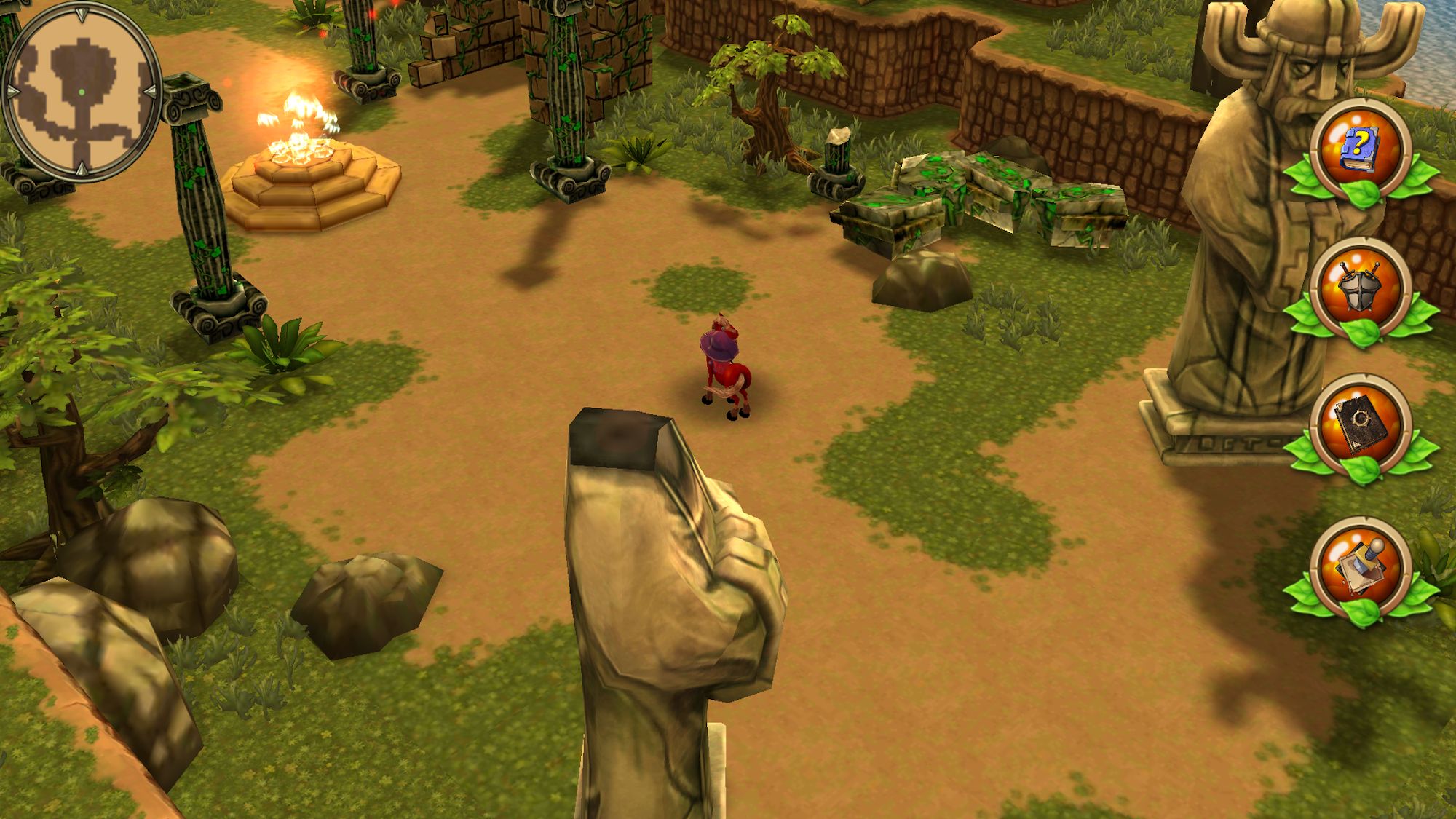 Kings Hero 2: Turn Based RPG captura de pantalla 1