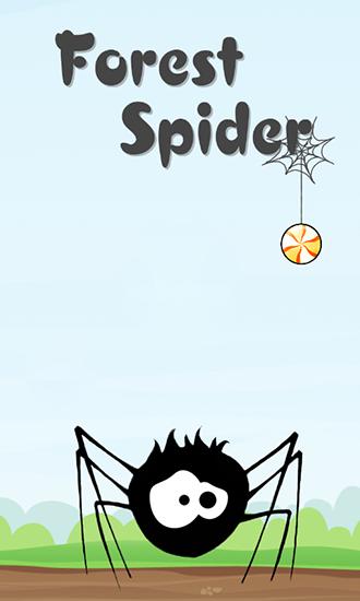Forest spider icon