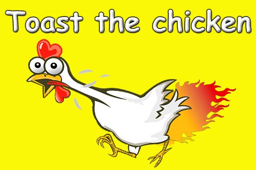 ロゴToast the chicken