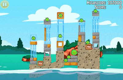 Angry Birds Seasons: Abenteuer im Wasser für iOS-Geräte